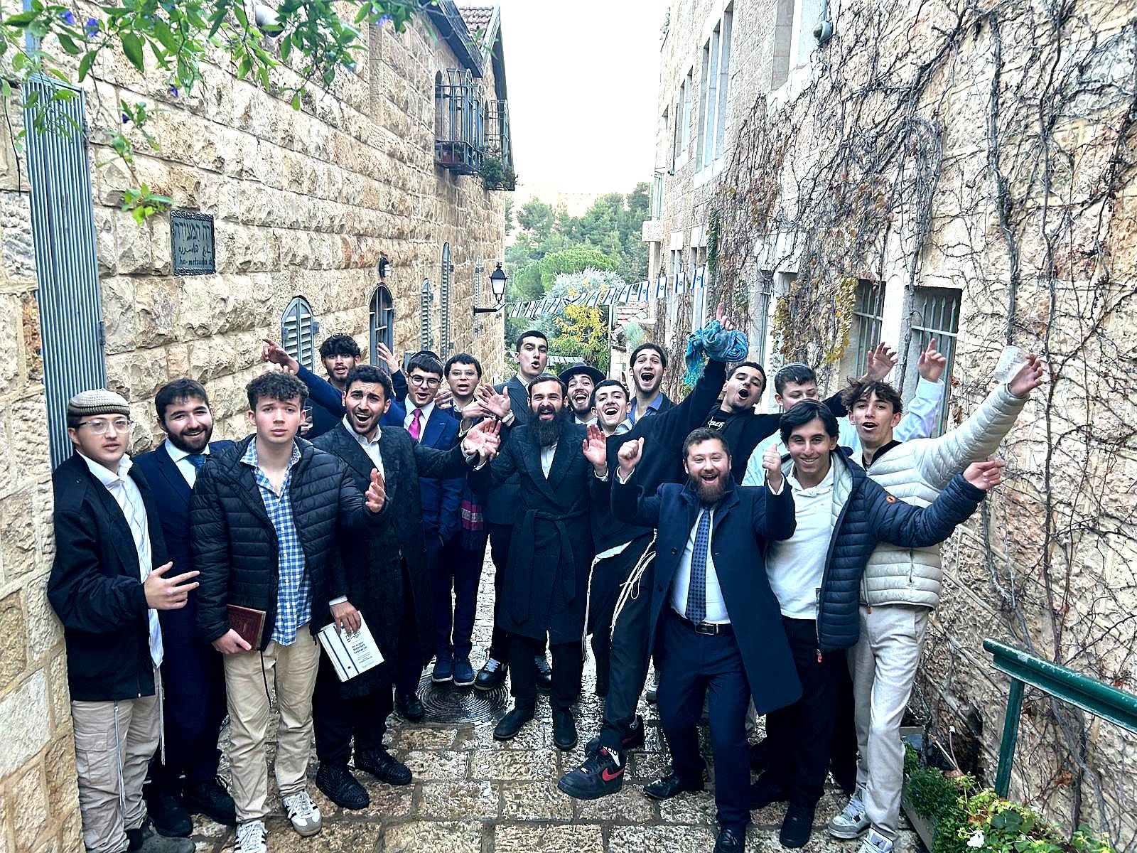 Bochurim in Yerushalayim